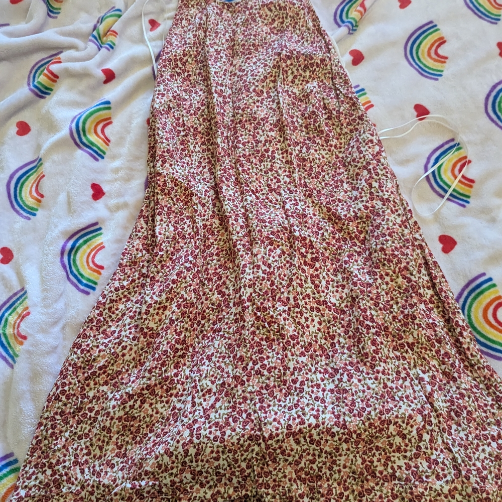 Floral Print Mini Dress